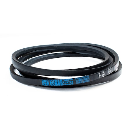 D&D B193 Classical V-Belt, 196 in Outside Length, 21/32 in Top Width, 1 Ribs B193